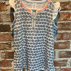 J. Crew- crewcuts top- size 10